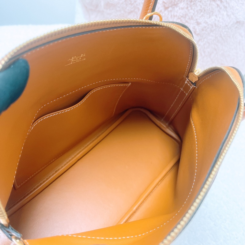 Hermes bolide 27/ 25 toffee 手提包 A刻-11