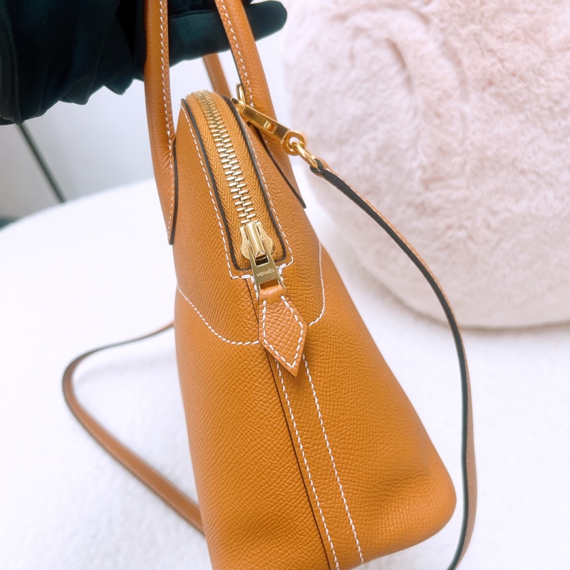 Hermes bolide 27/ 25 toffee 手提包 A刻-8