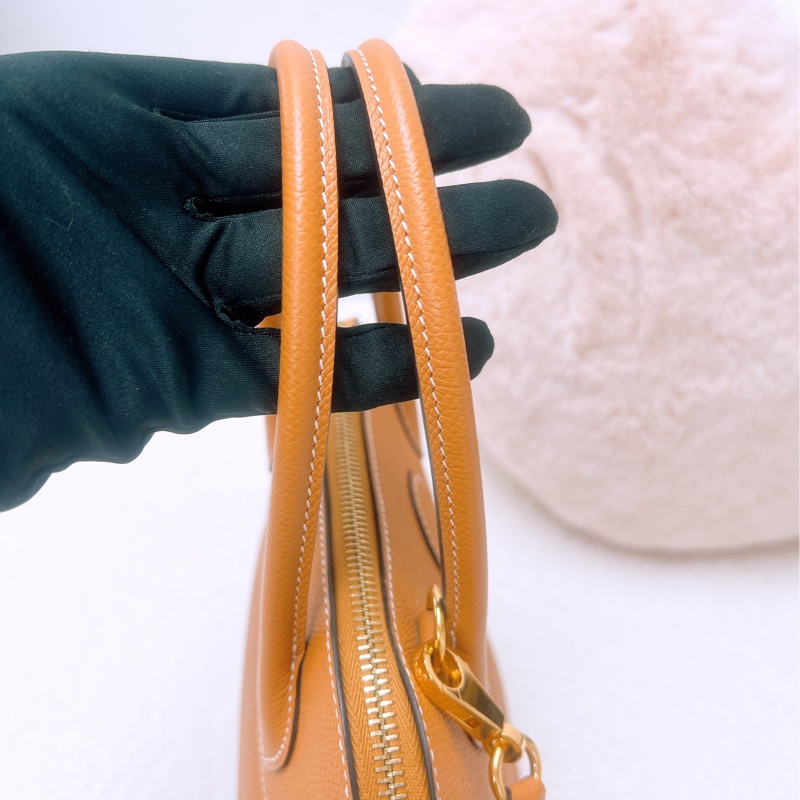 Hermes bolide 27/ 25 toffee 手提包 A刻-9