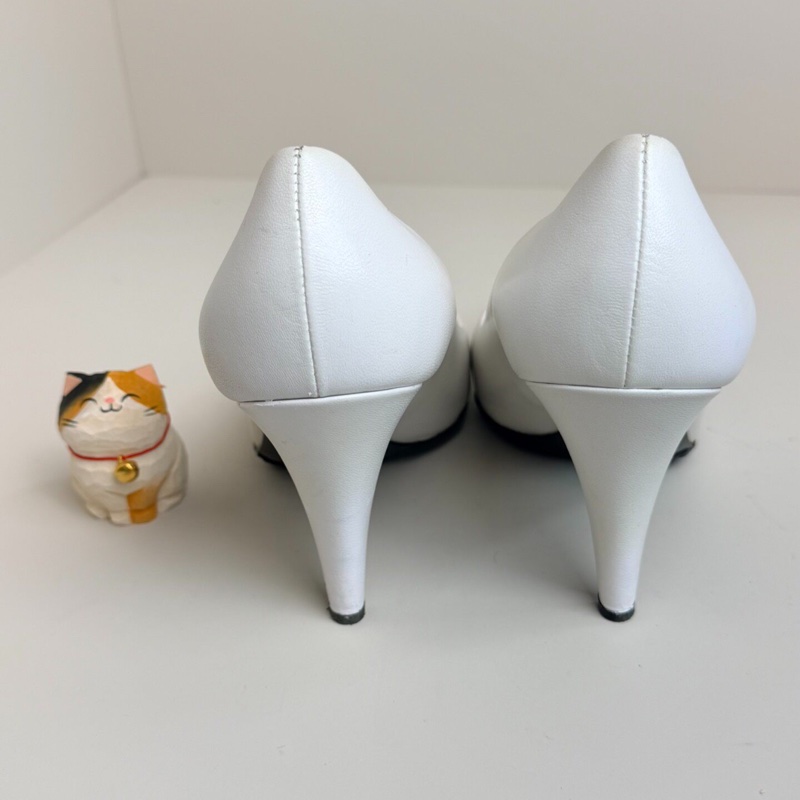 【黑白經典配色🖤🤍優雅淑女✨性價比極高】Chanel雙C高跟鞋-3