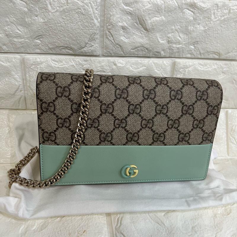 Gucci WOC 鏈條長夾包-6