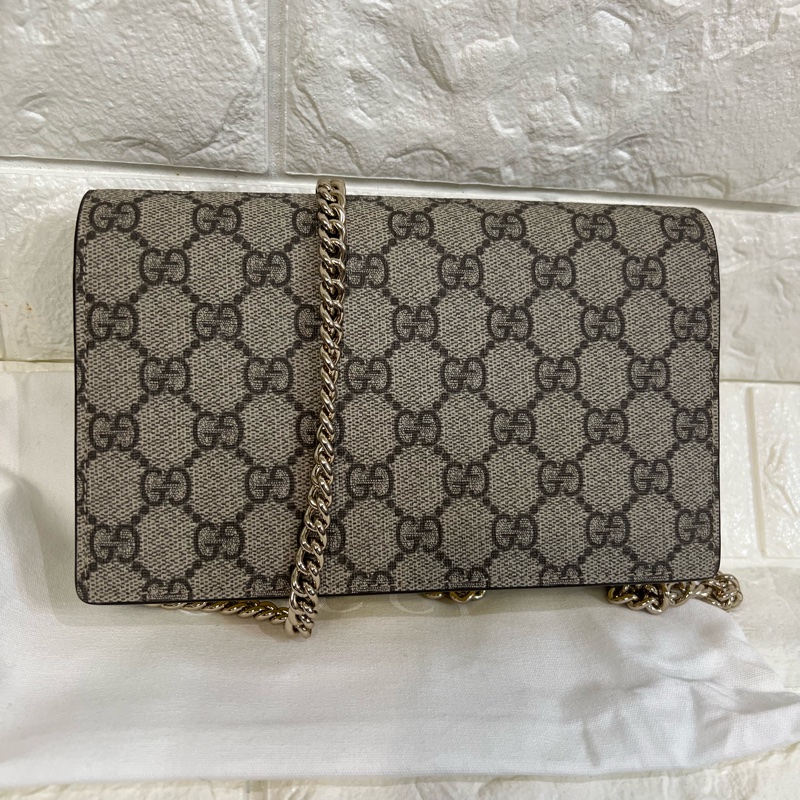 Gucci WOC 鏈條長夾包-8