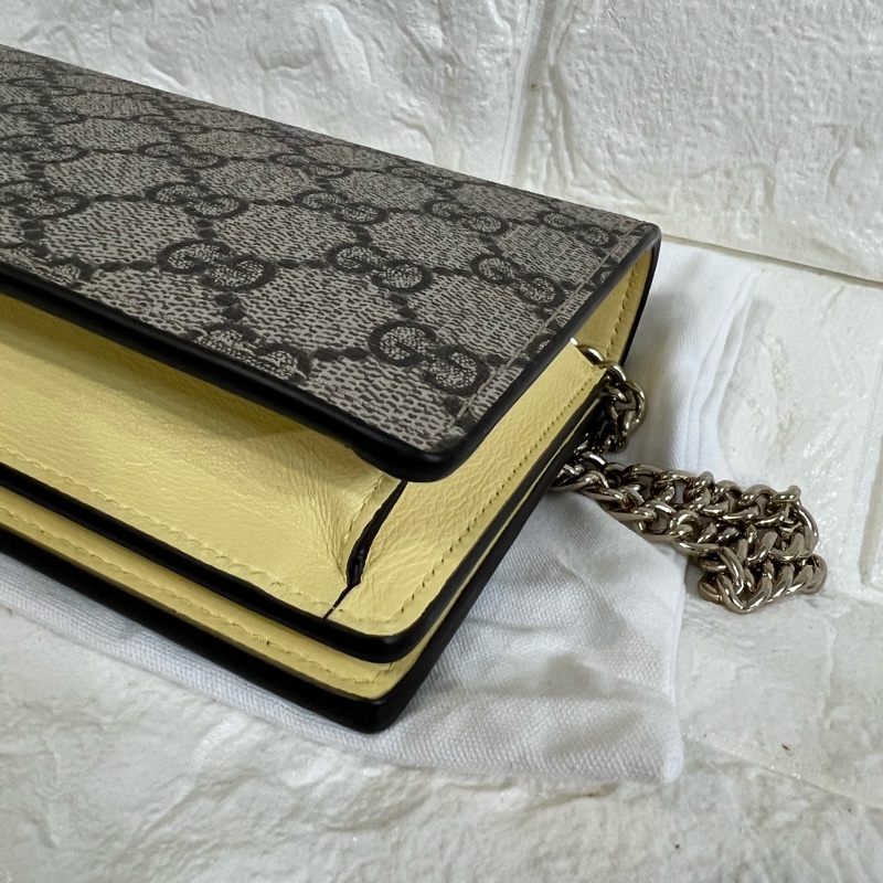 Gucci WOC 鏈條長夾包-11