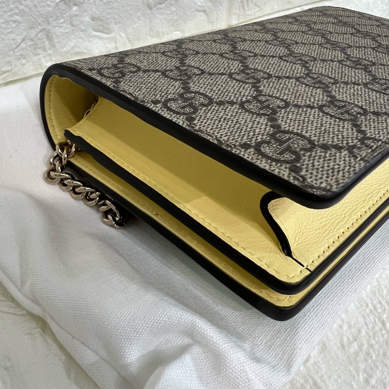 Gucci WOC 鏈條長夾包-12