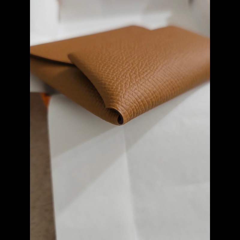 Hermes 愛馬仕 Bastia 金棕 零錢包-3