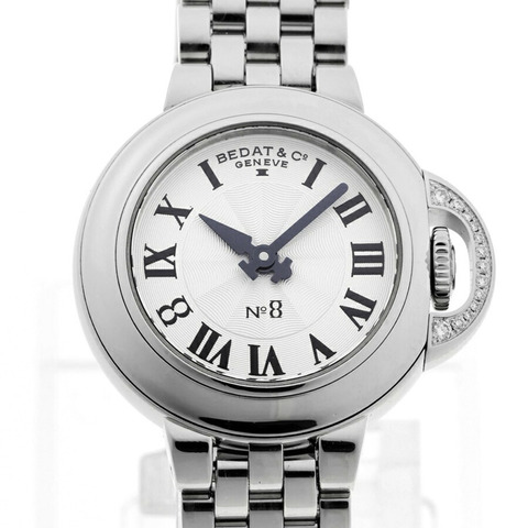 BEDAT & Co. No.8 827.021.600 石英腕錶，附鑽石錶冠護肩 A-159685