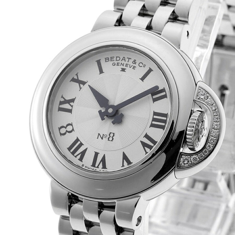 BEDAT & Co. No.8 827.021.600 石英腕錶，附鑽石錶冠護肩 A-159685-1