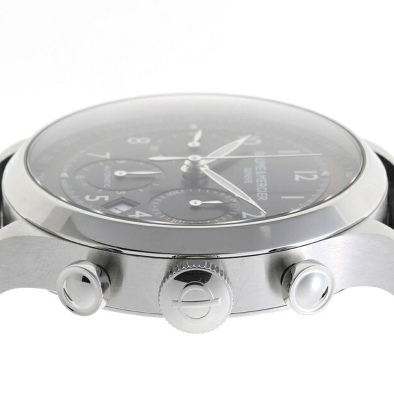 Baume & Mercier Capeland 65687 黑色自動腕錶 70258-4