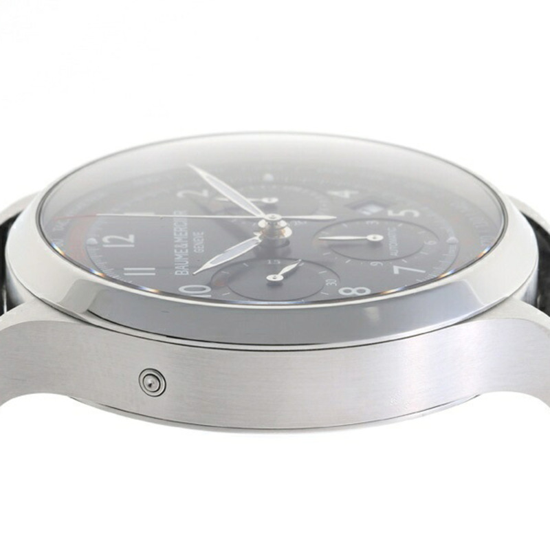 Baume & Mercier Capeland 65687 黑色自動腕錶 70258-5