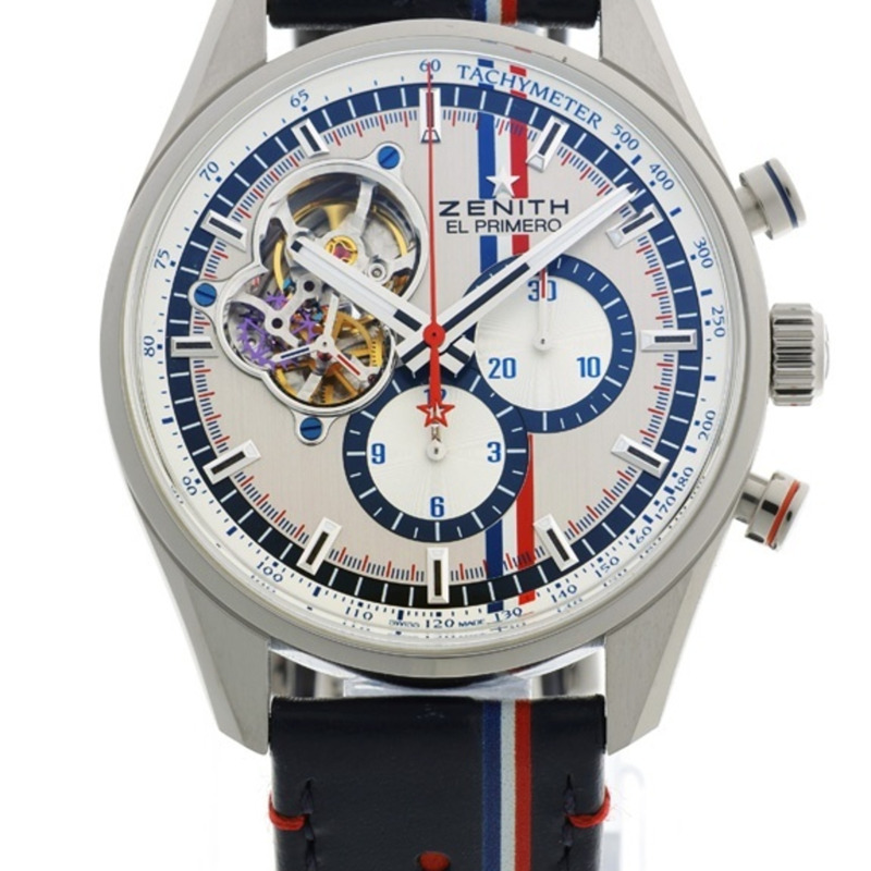 真力時 El Primero Chronomaster 03.2044.4061 01.C746 灰色自動腕錶 1969 Tour Auto Edition A-159864-2