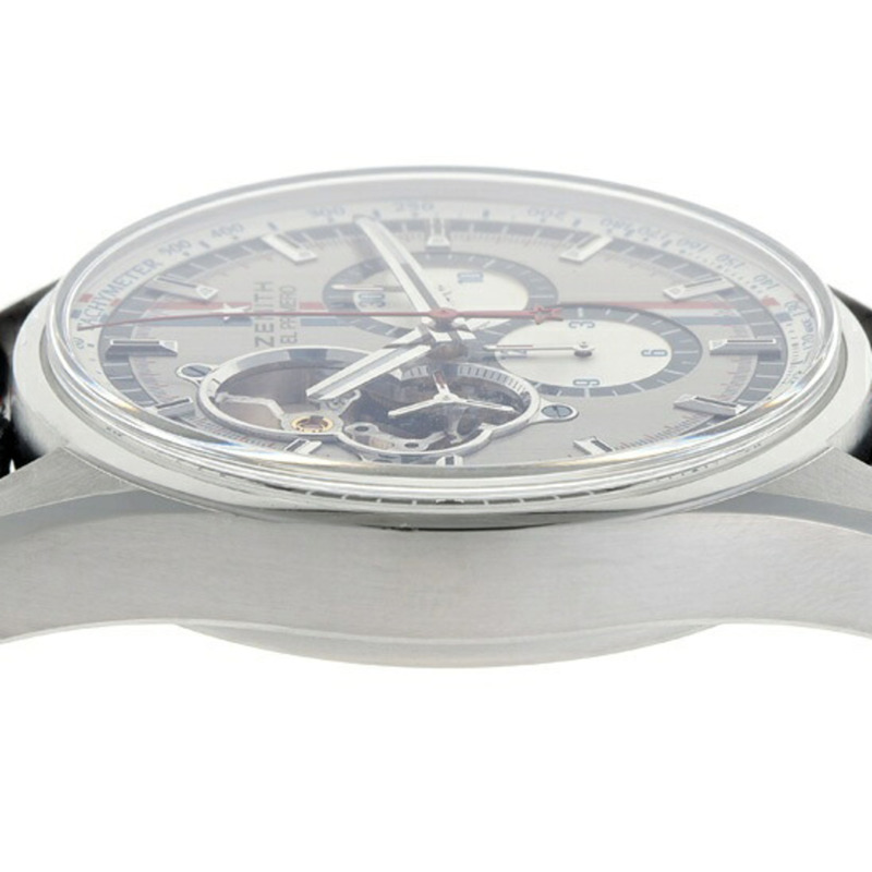 真力時 El Primero Chronomaster 03.2044.4061 01.C746 灰色自動腕錶 1969 Tour Auto Edition A-159864-5