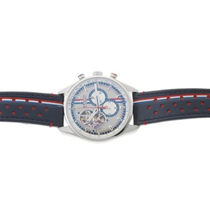 真力時 El Primero Chronomaster 03.2044.4061 01.C746 灰色自動腕錶 1969 Tour Auto Edition A-159864-6