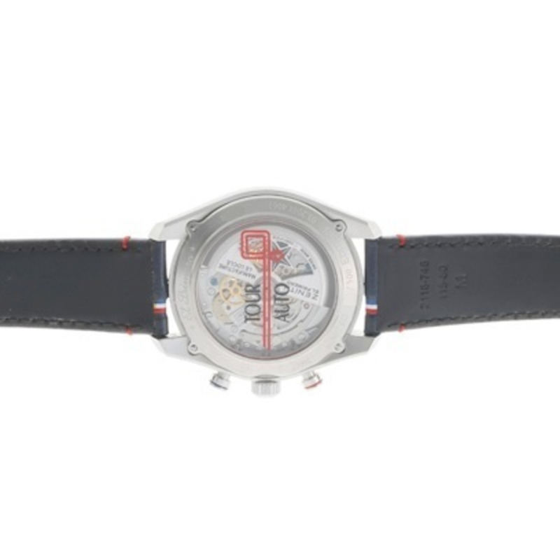 真力時 El Primero Chronomaster 03.2044.4061 01.C746 灰色自動腕錶 1969 Tour Auto Edition A-159864-7