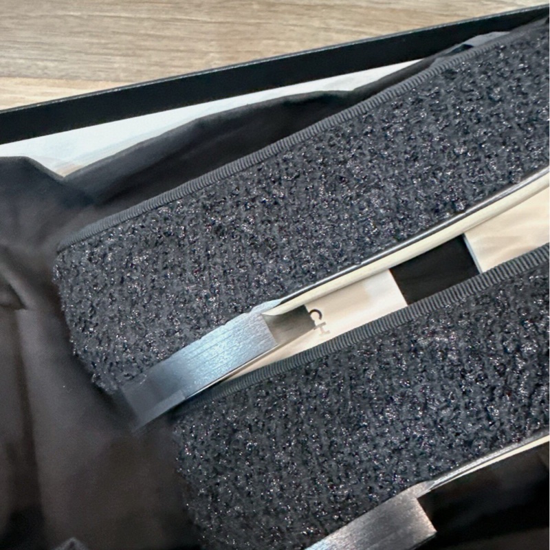 【全新未使用✨黃金37碼❗️大全套】chanel黑色芭蕾舞鞋 37碼 經典款-9