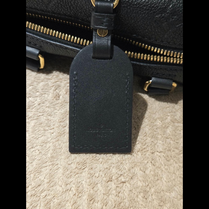 LV 路易威登 Louis Vuitton Petite Malle Souple 黑壓紋 軟皮小硬箱 雙背帶 復古箱包-27