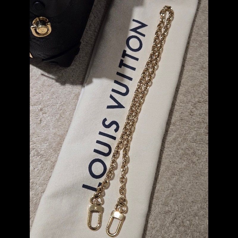 LV 路易威登 Louis Vuitton Petite Malle Souple 黑壓紋 軟皮小硬箱 雙背帶 復古箱包-36