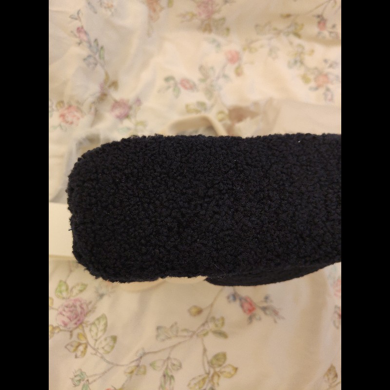 CHLOÉ 毛絨絨托特包（黑）-7