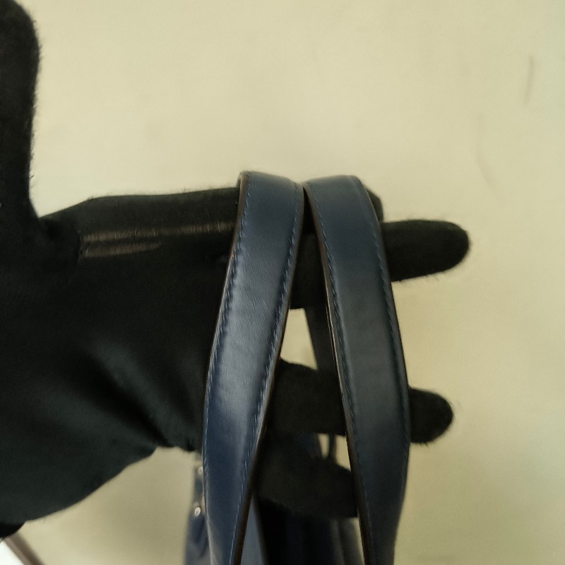 ㊣✨COACH✨蔻馳 藍色 拼色 口袋 皮革 肩背包 手提包 托特包 文件包/二手包/二手精品🌳二手樹屋🌳-40