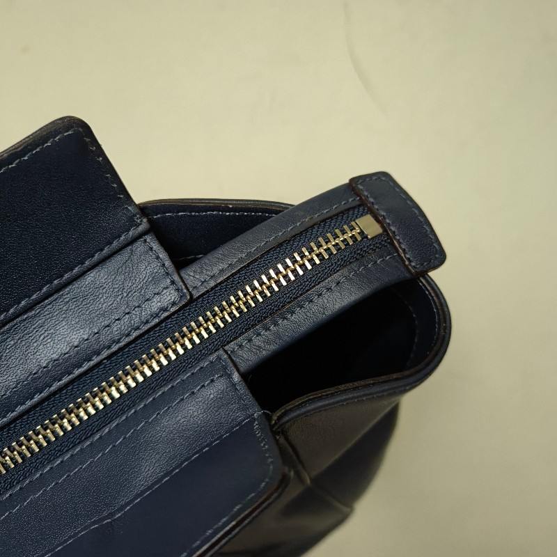 ㊣✨COACH✨蔻馳 藍色 拼色 口袋 皮革 肩背包 手提包 托特包 文件包/二手包/二手精品🌳二手樹屋🌳-46