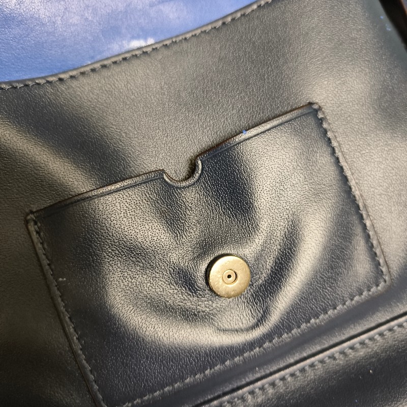 ㊣✨COACH✨蔻馳 藍色 拼色 口袋 皮革 肩背包 手提包 托特包 文件包/二手包/二手精品🌳二手樹屋🌳-50