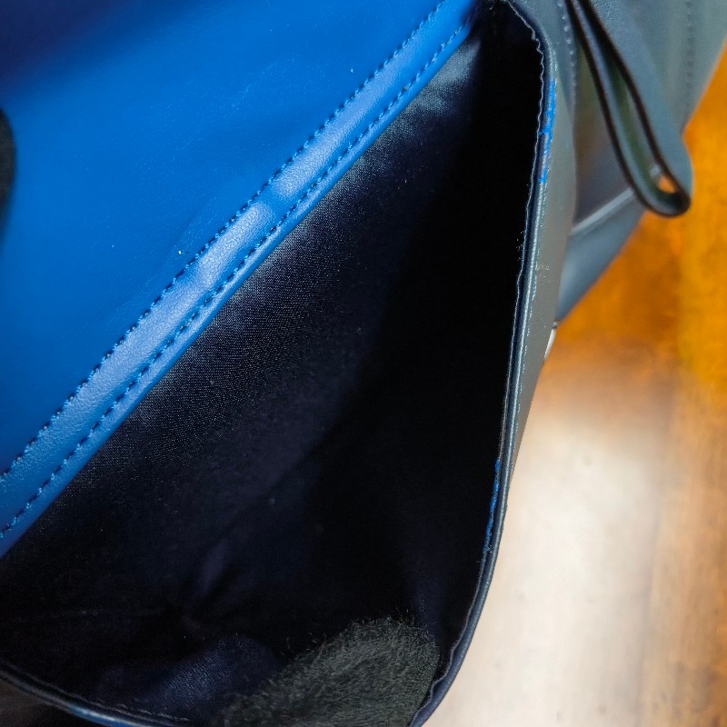 ㊣✨COACH✨蔻馳 藍色 拼色 口袋 皮革 肩背包 手提包 托特包 文件包/二手包/二手精品🌳二手樹屋🌳-53