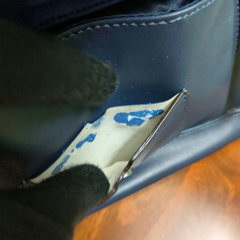 ㊣✨COACH✨蔻馳 藍色 拼色 口袋 皮革 肩背包 手提包 托特包 文件包/二手包/二手精品🌳二手樹屋🌳-54