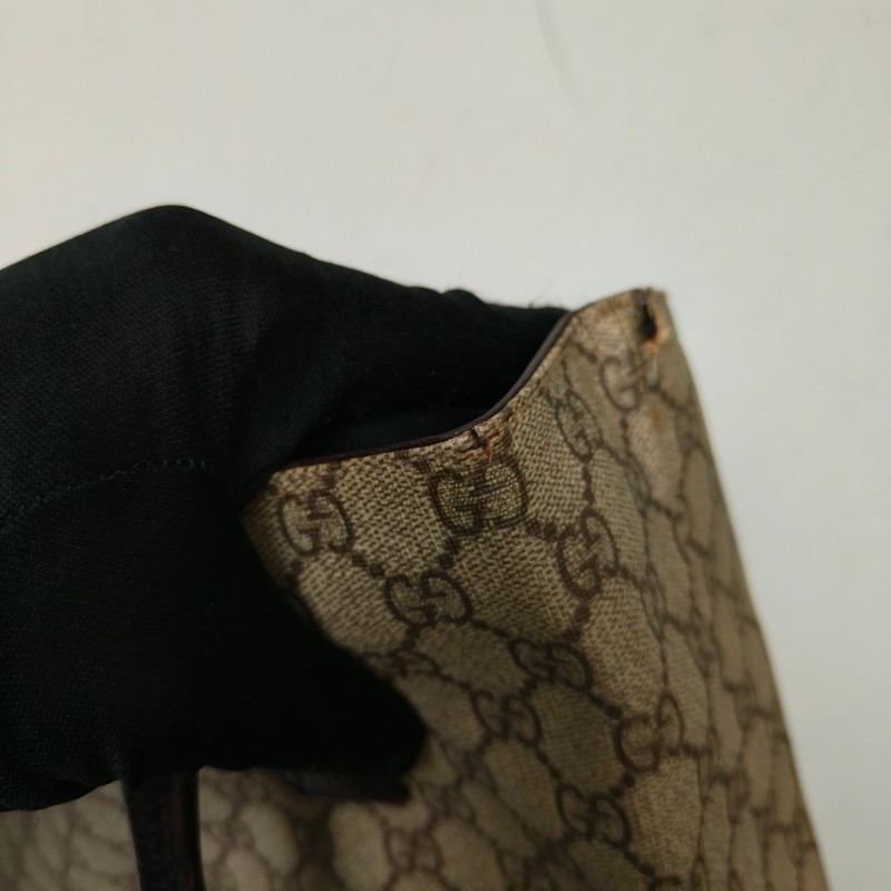 ㊣✨GUCCI✨(附防塵袋)古馳 GG 老花 塗層帆布 皮革 通勤 手提包 文件包 琴譜包/二手包/保證正品🌳二手樹屋🌳-26