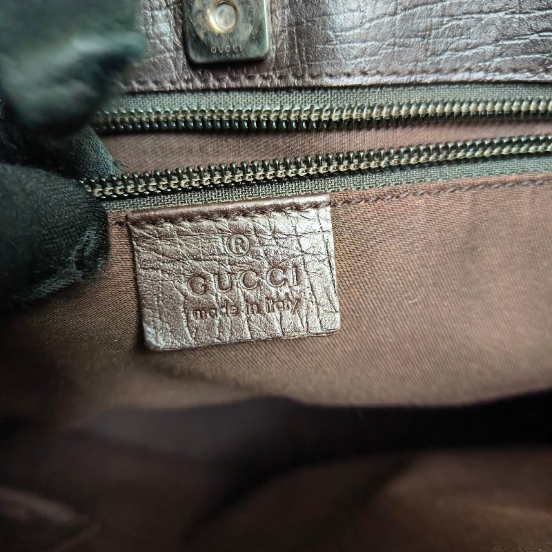 ㊣✨GUCCI✨(附防塵袋)古馳 GG 老花 塗層帆布 皮革 通勤 手提包 文件包 琴譜包/二手包/保證正品🌳二手樹屋🌳-42