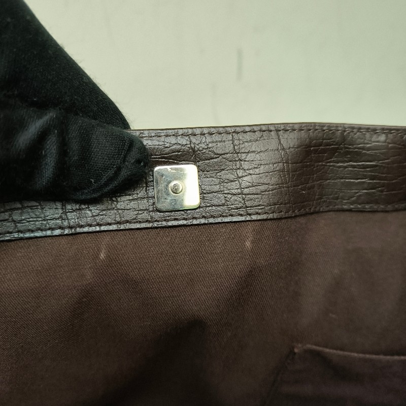 ㊣✨GUCCI✨(附防塵袋)古馳 GG 老花 塗層帆布 皮革 通勤 手提包 文件包 琴譜包/二手包/保證正品🌳二手樹屋🌳-48