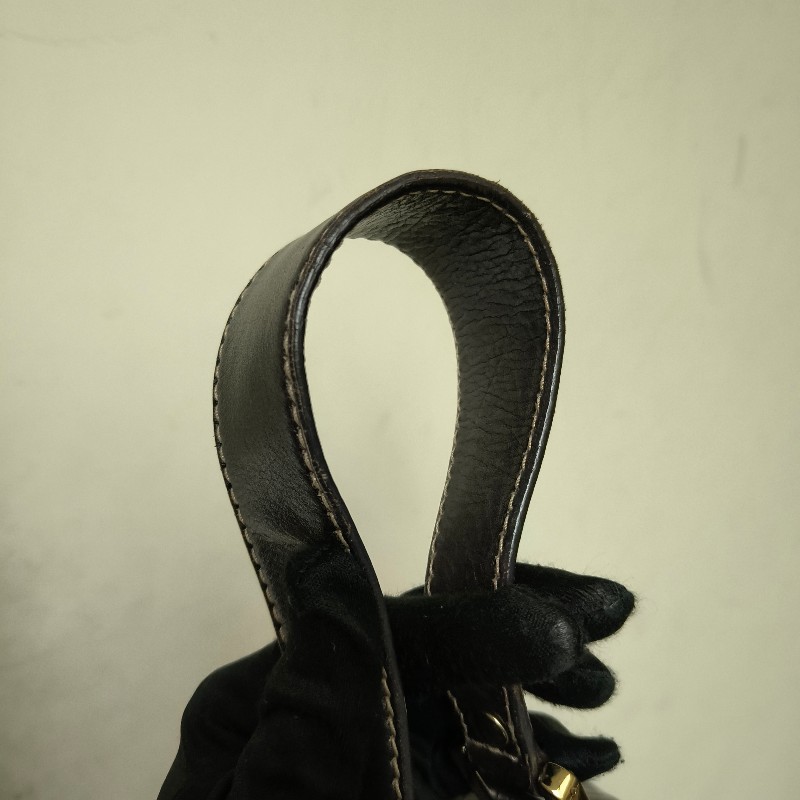 【8成新】㊣✨GUCCI✨(附防塵袋)古馳 GG 滿版 浮雕 老花 可可色 半月包 腋下包 肩背包 托特包/二手包/保證正品🌳二手樹屋🌳-31