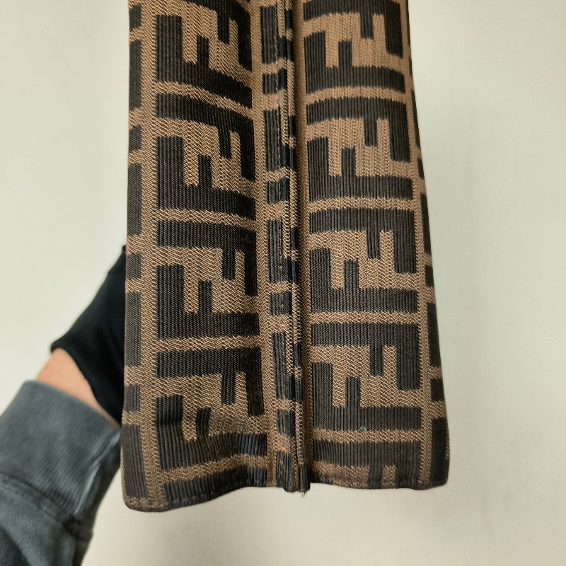 🫅女神購物節狂降(原$15800)‼️只到3/15⏰【8成新】㊣✨FENDI✨芬迪 FF 老花 皮革 兩用 郵差包 手提包 肩背包 斜背包/雙F/二手包/二手精品/保證正品-11