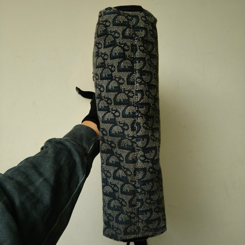 ㊣✨Christian Dior✨迪奧 CD 深藍色 老花 刺繡 輕量 郵差包 肩背包 斜背包/二手包/保證正品🌳二手樹屋🌳-5