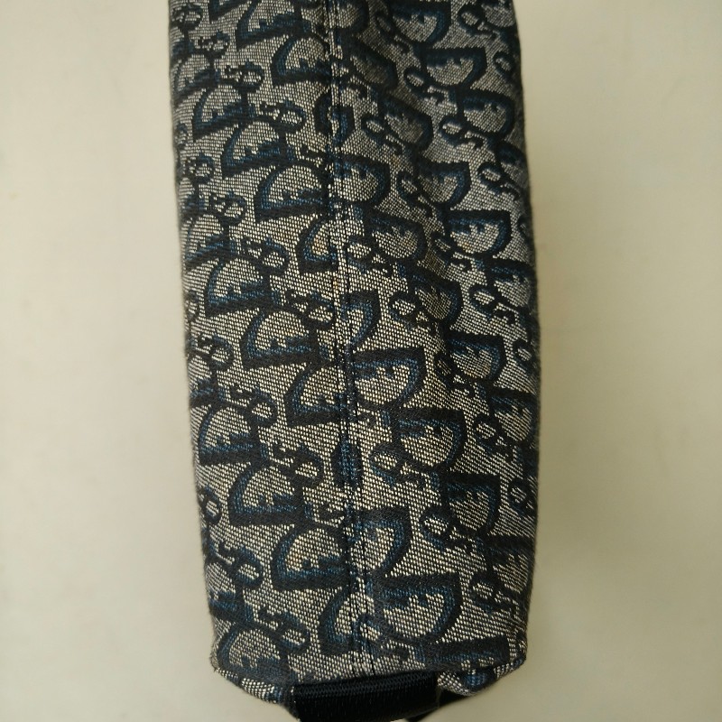 ㊣✨Christian Dior✨迪奧 CD 深藍色 老花 刺繡 輕量 郵差包 肩背包 斜背包/二手包/保證正品🌳二手樹屋🌳-11