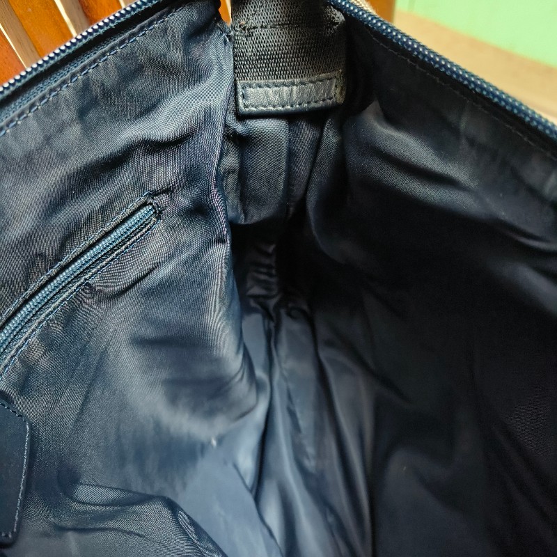 ㊣✨Christian Dior✨迪奧 CD 深藍色 老花 刺繡 輕量 郵差包 肩背包 斜背包/二手包/保證正品🌳二手樹屋🌳-43