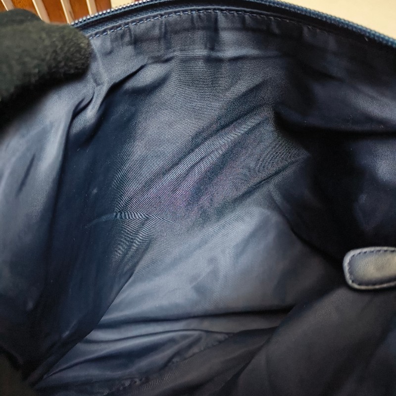 ㊣✨Christian Dior✨迪奧 CD 深藍色 老花 刺繡 輕量 郵差包 肩背包 斜背包/二手包/保證正品🌳二手樹屋🌳-44