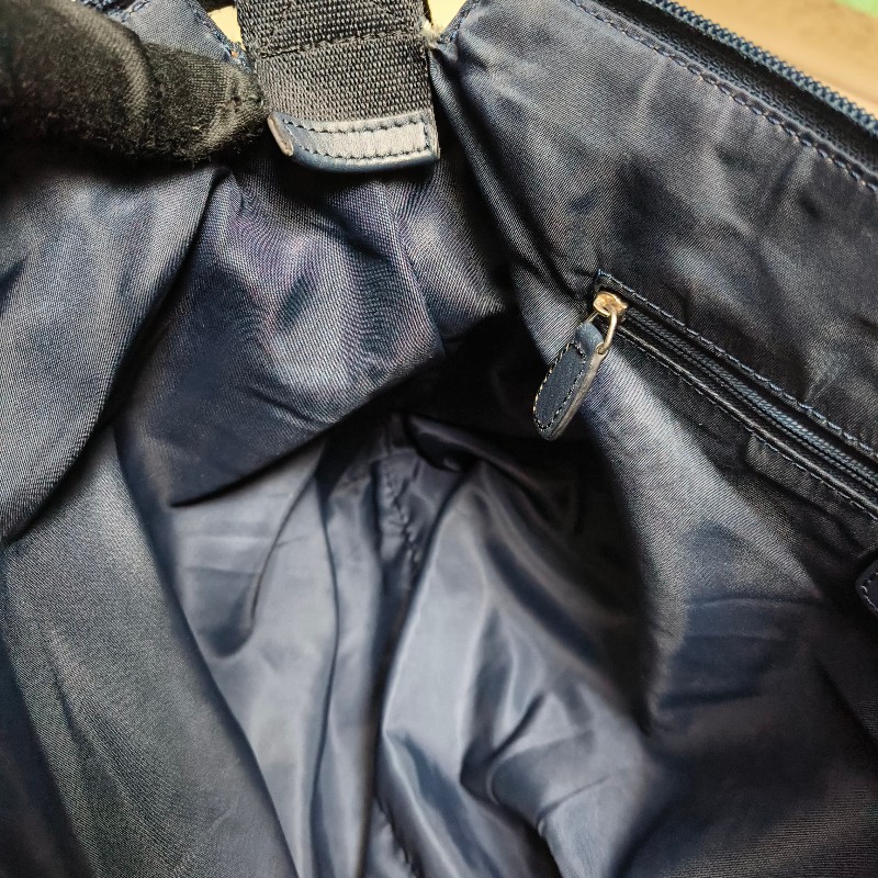 ㊣✨Christian Dior✨迪奧 CD 深藍色 老花 刺繡 輕量 郵差包 肩背包 斜背包/二手包/保證正品🌳二手樹屋🌳-45