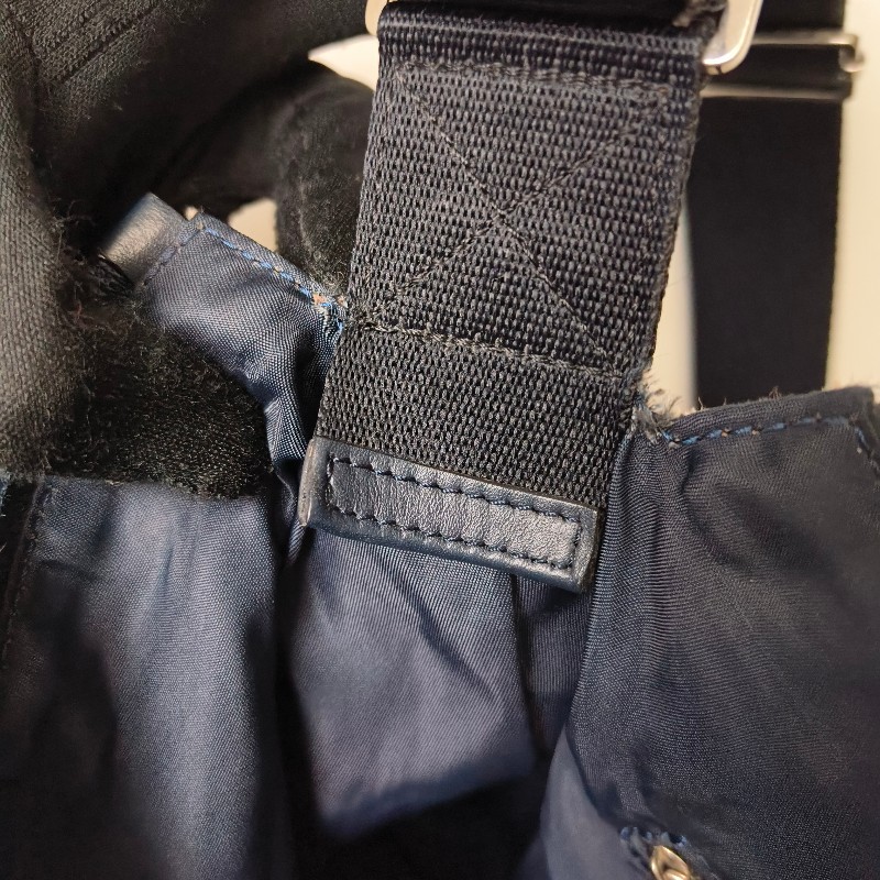 ㊣✨Christian Dior✨迪奧 CD 深藍色 老花 刺繡 輕量 郵差包 肩背包 斜背包/二手包/保證正品🌳二手樹屋🌳-46