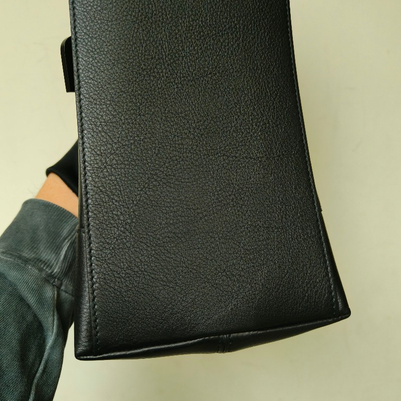 【9成新】㊣✨BALENCIAGA✨巴黎世家 黑色 大號 小牛皮 沙漏包 肩背包 斜背包/二手包/二手精品/保證正品🌳二手樹屋🌳-11