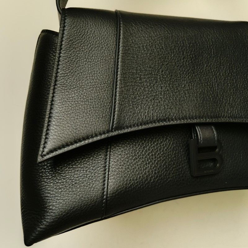 【9成新】㊣✨BALENCIAGA✨巴黎世家 黑色 大號 小牛皮 沙漏包 肩背包 斜背包/二手包/二手精品/保證正品🌳二手樹屋🌳-13