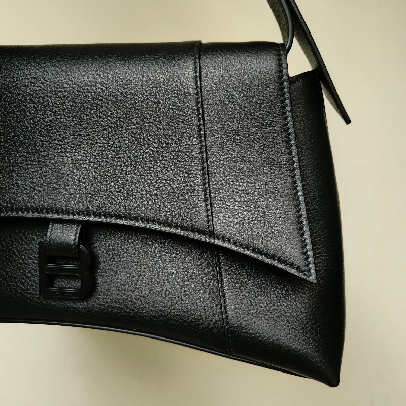 【9成新】㊣✨BALENCIAGA✨巴黎世家 黑色 大號 小牛皮 沙漏包 肩背包 斜背包/二手包/二手精品/保證正品🌳二手樹屋🌳-14