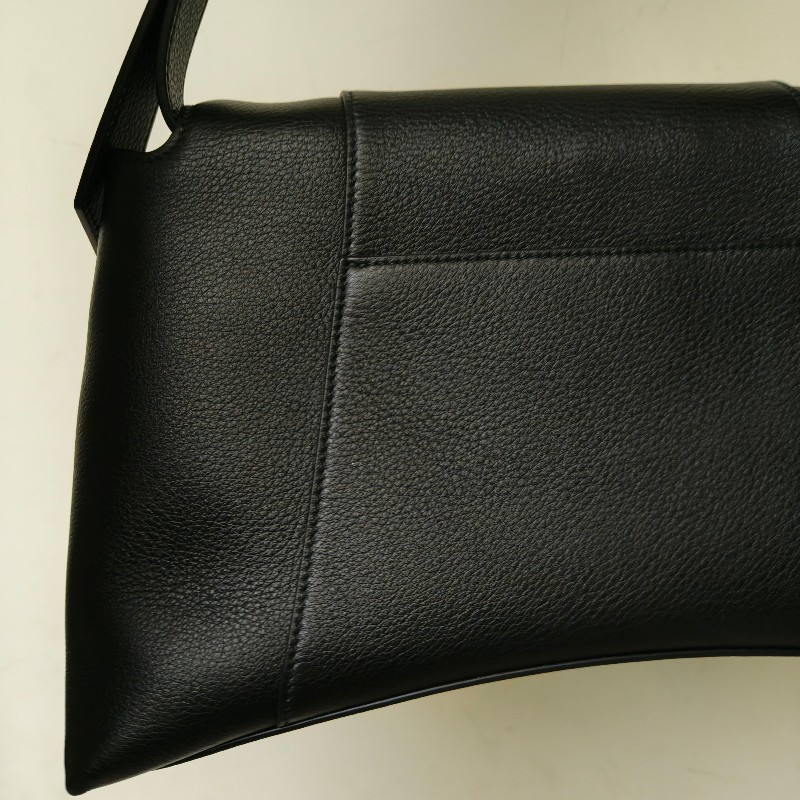 【9成新】㊣✨BALENCIAGA✨巴黎世家 黑色 大號 小牛皮 沙漏包 肩背包 斜背包/二手包/二手精品/保證正品🌳二手樹屋🌳-16