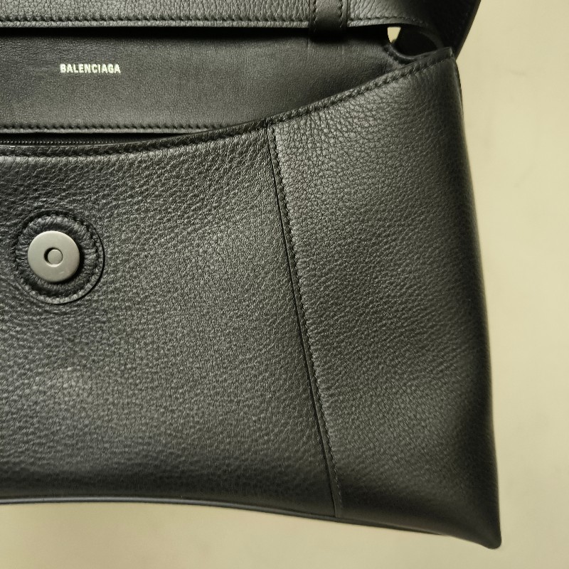 【9成新】㊣✨BALENCIAGA✨巴黎世家 黑色 大號 小牛皮 沙漏包 肩背包 斜背包/二手包/二手精品/保證正品🌳二手樹屋🌳-26