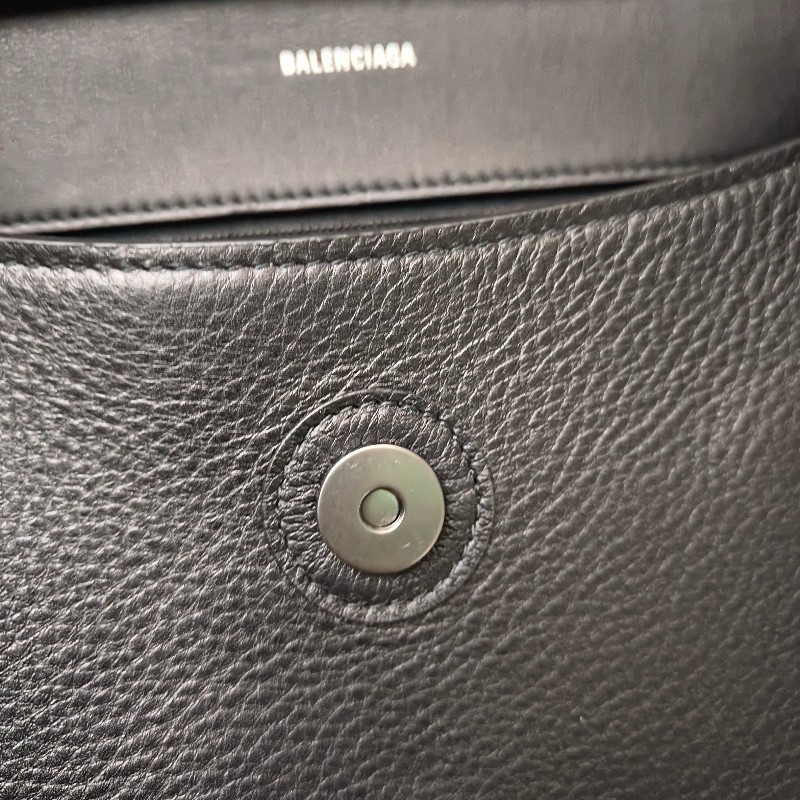 【9成新】㊣✨BALENCIAGA✨巴黎世家 黑色 大號 小牛皮 沙漏包 肩背包 斜背包/二手包/二手精品/保證正品🌳二手樹屋🌳-27