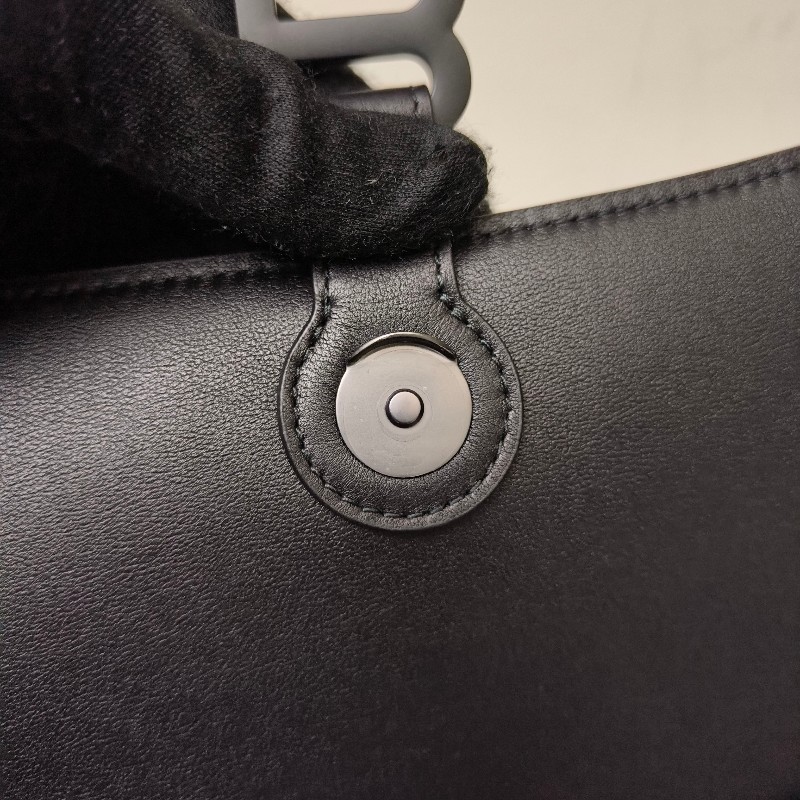 【9成新】㊣✨BALENCIAGA✨巴黎世家 黑色 大號 小牛皮 沙漏包 肩背包 斜背包/二手包/二手精品/保證正品🌳二手樹屋🌳-28