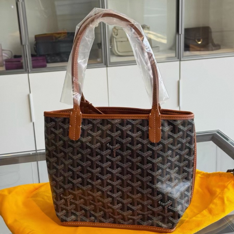 goyard mini tote 焦糖色-1