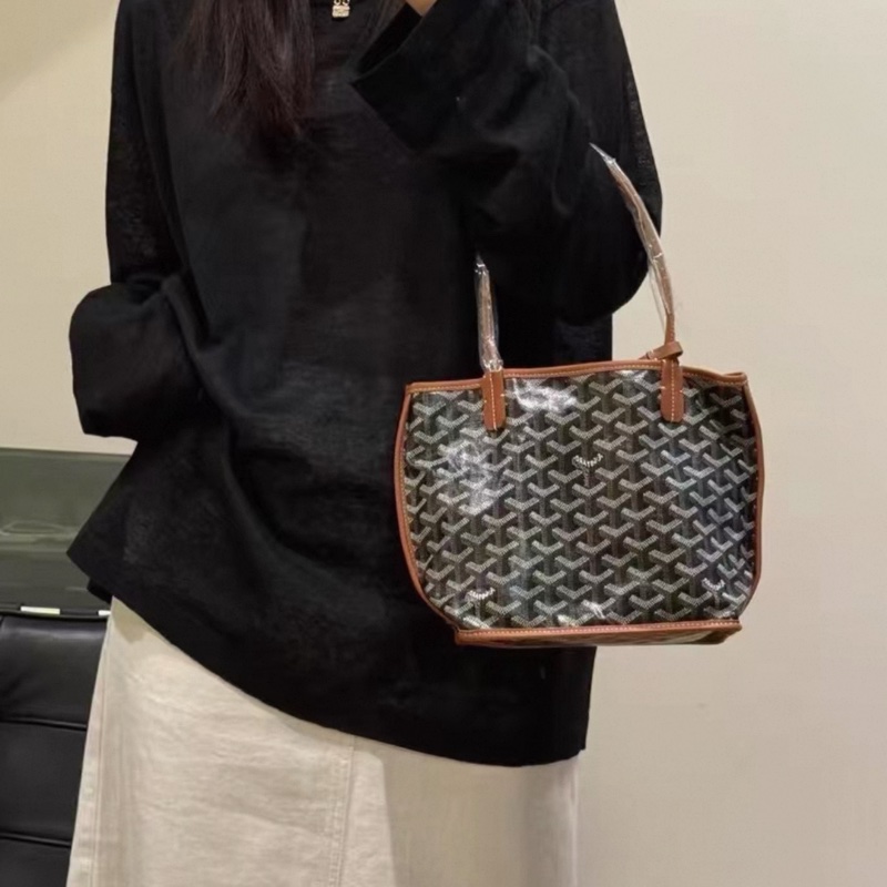 goyard mini tote 焦糖色-4