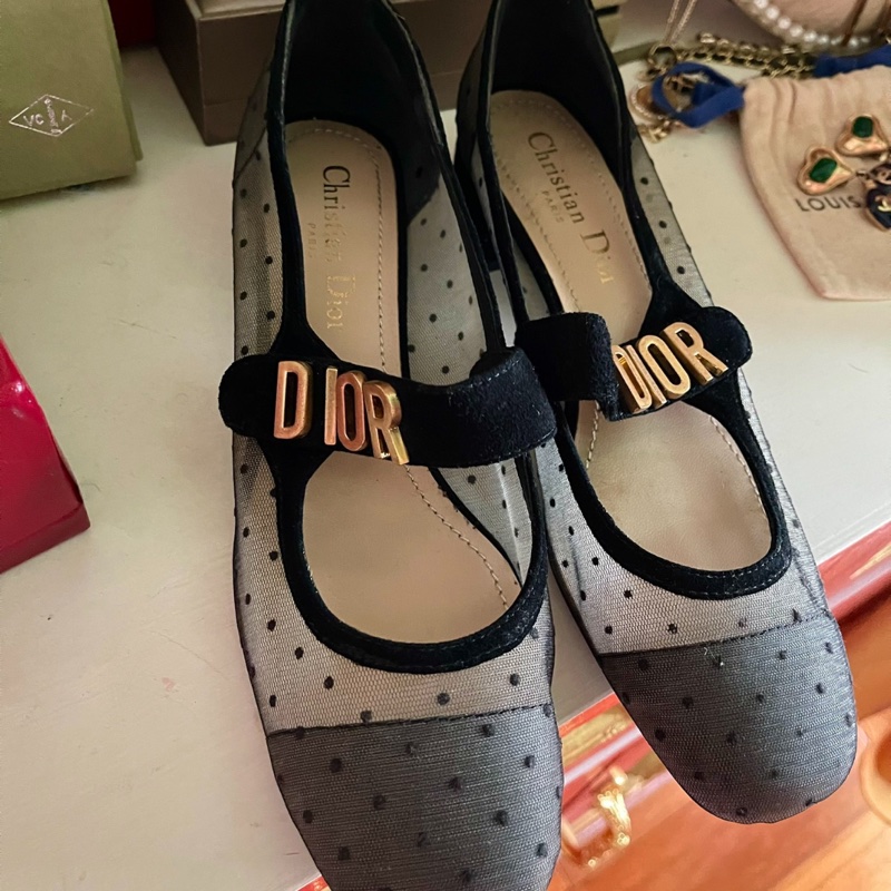 【全新Full set✨ 全網最低價!】Dior瑪莉珍 Full Set 連盒全新未用 尾貨 37碼數(下單前先詢問庫存❗️)-1