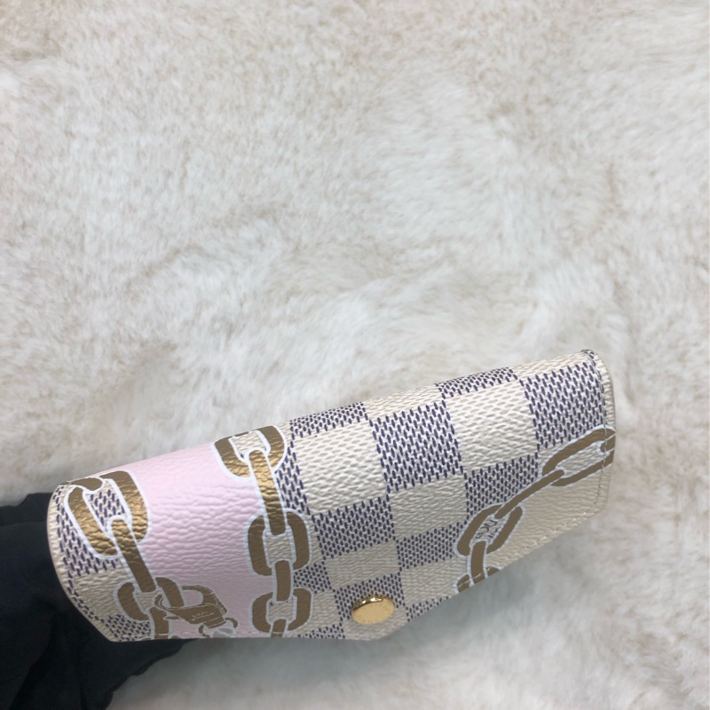 LV 棋盤格 限量款 信封短銀包 I689-4