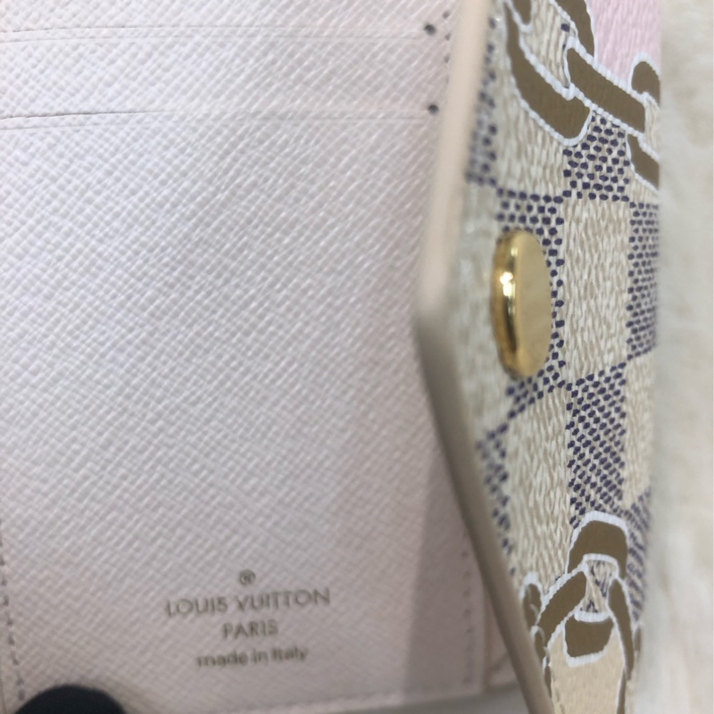 LV 棋盤格 限量款 信封短銀包 I689-11