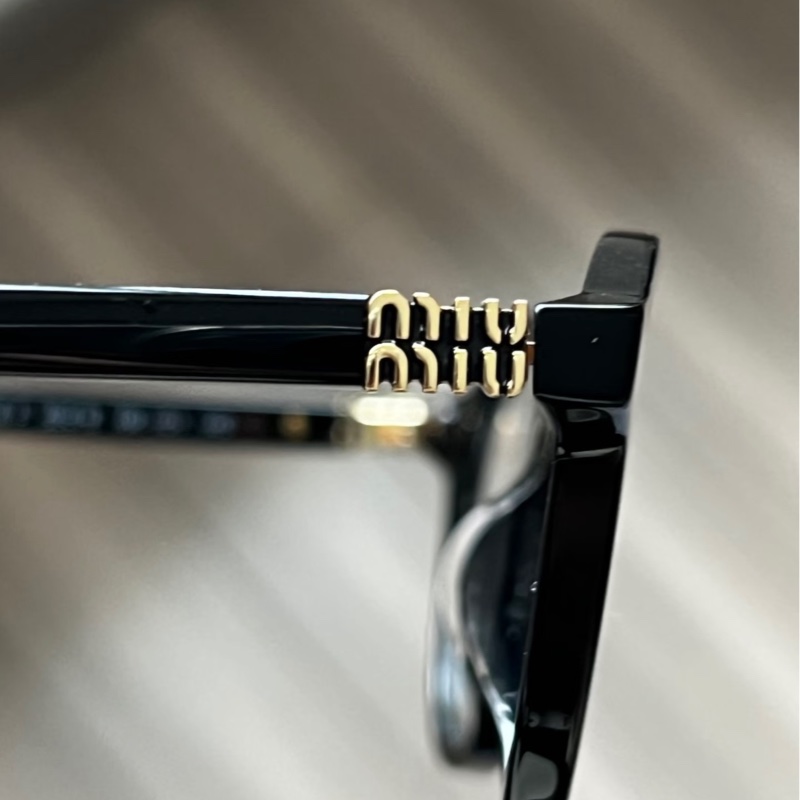 MIUMIU 黑框眼鏡 VMU 02W-2